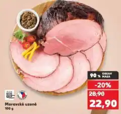 Kaufland Moravské uzené nabídka