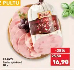 Kaufland Prantl šunka výběrová nabídka