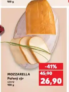 Kaufland Mozzarella pařený sýr nabídka