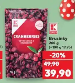 Kaufland Brusinky nabídka