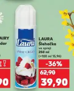 Kaufland Laura šlehačka nabídka