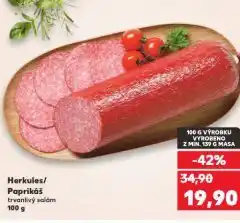Kaufland Paprikáš nabídka