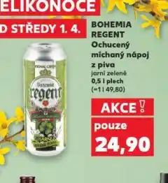 Kaufland Pivo bohemia regent nabídka