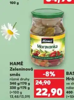 Kaufland Hamé zeleninová směs nabídka