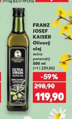 Kaufland Franz josef kaiser olivový olej nabídka