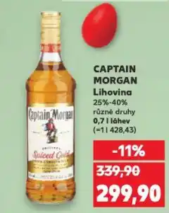 Kaufland Captain morgan nabídka