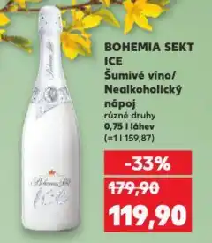 Kaufland Bohemia sekt ice šumivé víno nabídka