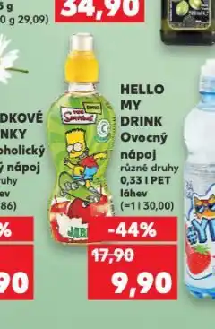 Kaufland Hello my drink nabídka