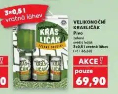 Kaufland Pivo velikonoční krasličák nabídka
