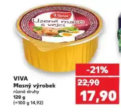 Kaufland Viva masný výrobek nabídka