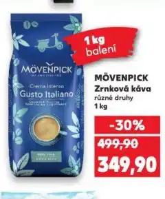 Kaufland Movenpick káva nabídka