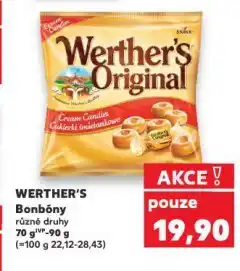 Kaufland Bonbony werther's original nabídka