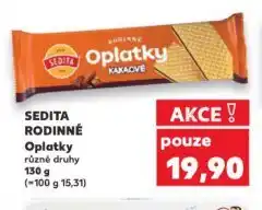 Kaufland Sedita rodinné oplatky nabídka