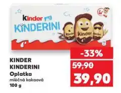 Kaufland Kinder kinderini nabídka