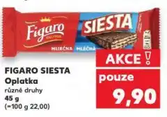 Kaufland Figaro siesta nabídka