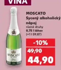 Kaufland Moscato nabídka