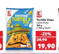 Kaufland Tortilla chips nabídka