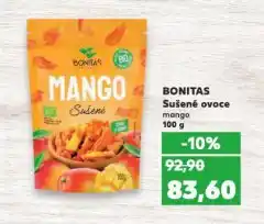 Kaufland Bonitas sušené ovoce nabídka