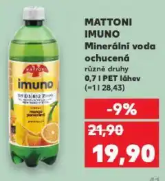 Kaufland Mattoni imuno nabídka