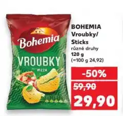 Kaufland Bohemia sticks nabídka