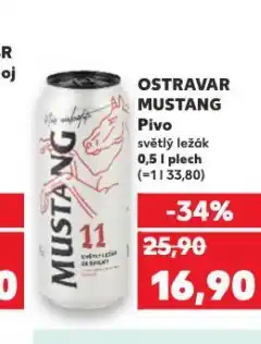 Kaufland Pivo ostravar nabídka