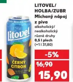Kaufland Litovel míchaný nápoj z piva nabídka