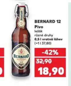 Kaufland Pivo bernard nabídka