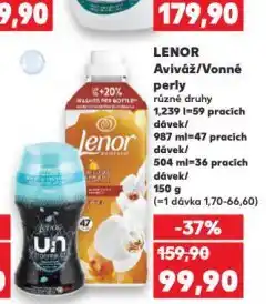 Kaufland Lenor vonné perličky nabídka