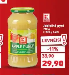 Kaufland Jablečné pyré nabídka