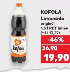 Kaufland Kofola nabídka