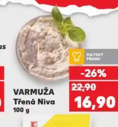 Kaufland Varmuža třená niva nabídka