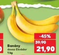 Kaufland Banány nabídka