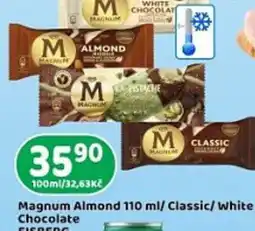 Brněnka Magnum almond / classic/ white chocolate eisberg nabídka