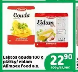 Brněnka Laktos gouda plátky nabídka