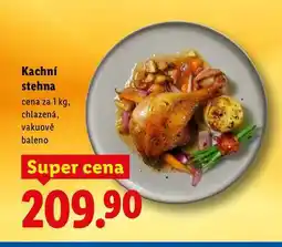 Lidl Kachní stehna, cena za nabídka