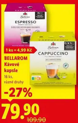 Lidl BELLAROM Κάνονé kapsle, 16 ks nabídka