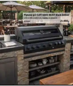Bauhaus Plynový gril CLIFF 6005 BEAST Black Edition nabídka
