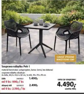 Bauhaus Souprava nábytku Petr I nabídka