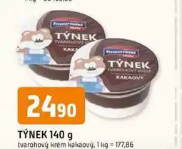 Trefa TÝNEK 140 g tvarohový krém kakaový nabídka