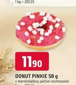 Trefa DONUT PINKIE 58 g s marshmallow, pečivo rozmrazené nabídka
