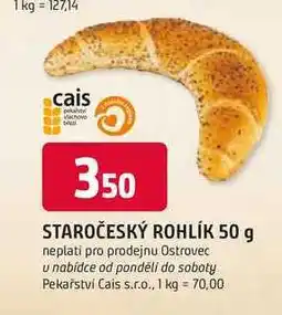 Trefa STAROČESKÝ ROHLÍK nabídka