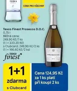 Tesco Tesco Finest Prosecco D.O.C nabídka