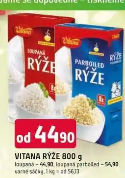 Trefa VITANA RÝŽE 800 g loupaná nabídka