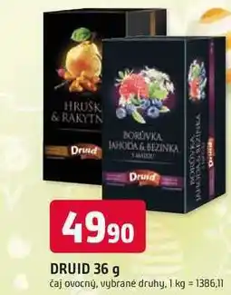 Trefa DRUID 36 g čaj ovocný, vybrané druhy nabídka