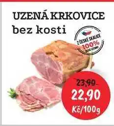 RABBIT řeznictví UZENÁ KRKOVICE bez kosti nabídka
