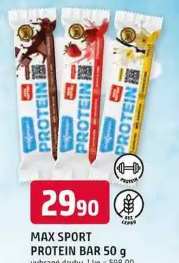 Trefa MAX SPORT PROTEIN BAR nabídka