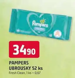 Trefa PAMPERS UBROUSKY 52 ks nabídka