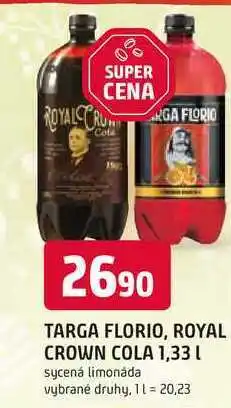 Trefa ROYAL CROWN COLA nabídka