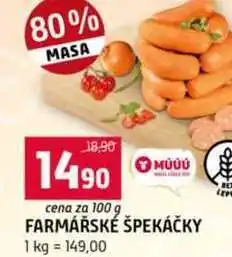 Terno FARMÁŘSKÉ ŠPEKÁČKY nabídka