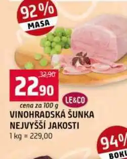 Terno VINOHRADSKÁ ŠUNKA NEJVYŠŠÍ JAKOSTI nabídka